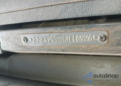 1991 Jeep Wrangler / Yj from USA, damaged, VIN 2J4FY29S8MJ116926